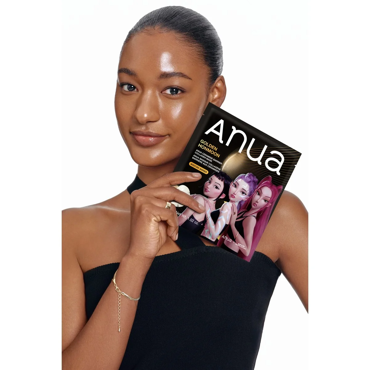 Anua ANUA Máscara de Hydrogel Ceramide Barrier Collagen Mask 34g