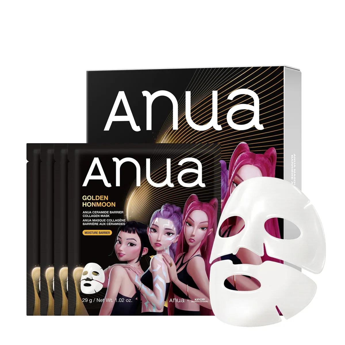 Anua ANUA Máscara de Hydrogel Ceramide Barrier Collagen Mask 34g