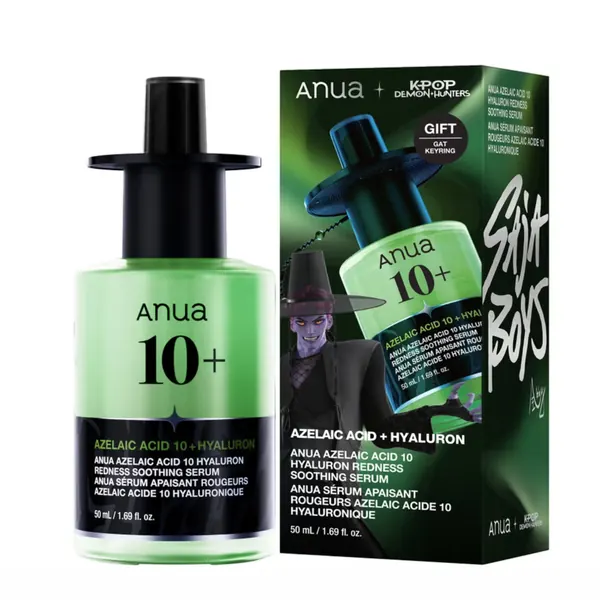 Anua Azelaic Acid 10 Hyaluron Redness Soothing Serum · Kpop Demon Hunters