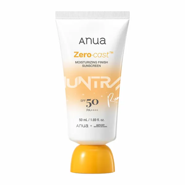 Anua Zero-Cast Moisturizing Finish Sunscreen SPF50+ · Kpop Demon Hunters