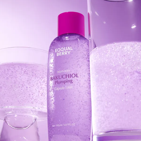EQQUALBERRY Bakuchiol Plumping Capsule Toner